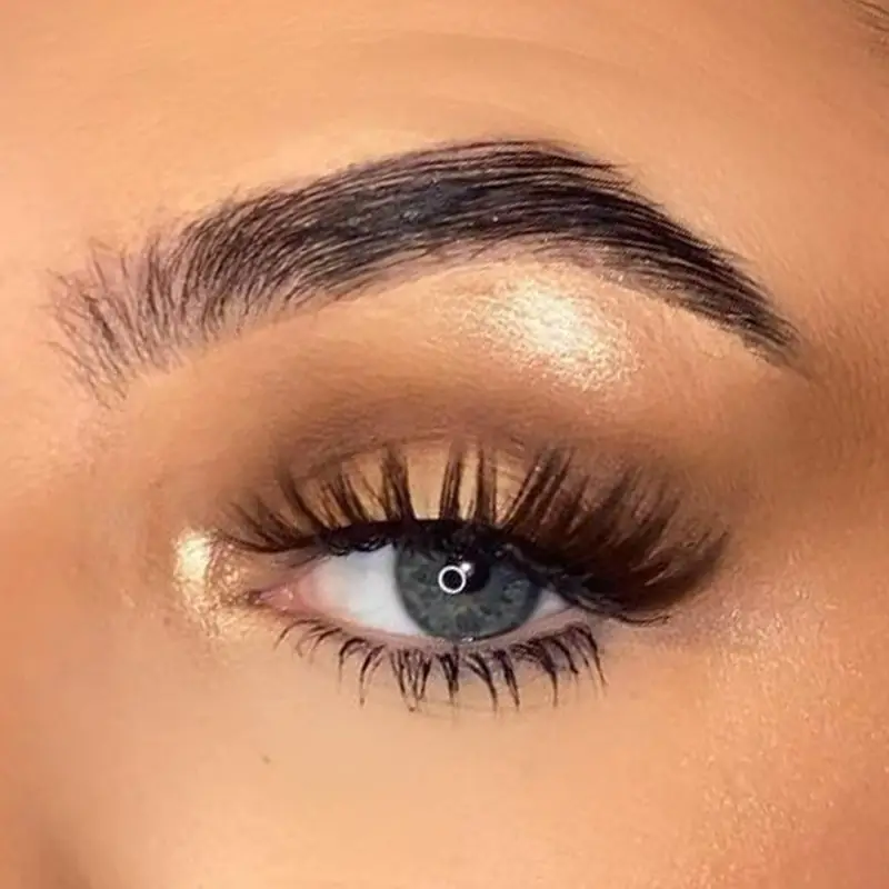 Tequila Sunrise | Brown 3D Faux Mink